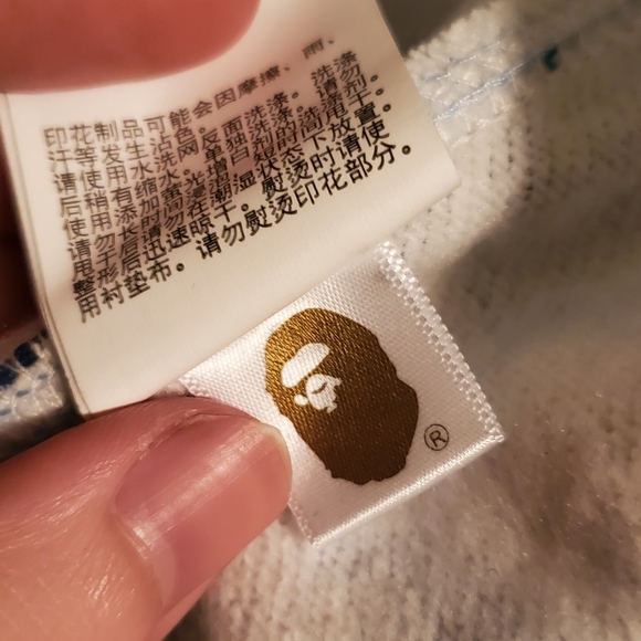 BAPE hoodie blue - Picture 9 of 9